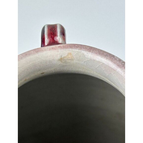 Everton Artist Signed Pottery Art Vase Handmade Eclectic 7.5" READ - Picture 15 of 16